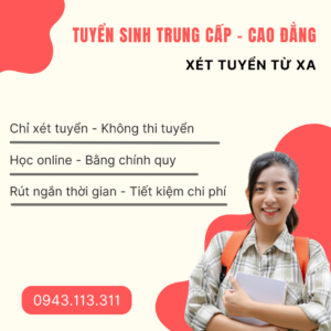 Tuyển sinh Trung Cấp - Cao Đẳng xét tuyển từ xa 16